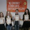 zsc - Gminny konkurs ortograficzny (11.03.2016)